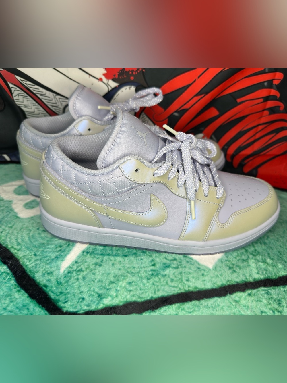 Jordan 1 Low SE Ghost Pearlized Quilt WMNS 10 IM5129-010 BNWOB Deadstock